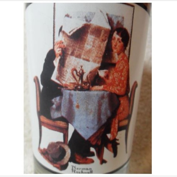 Norman Rockwell Saturday Evening Post Glass - Picture 2 of 5
